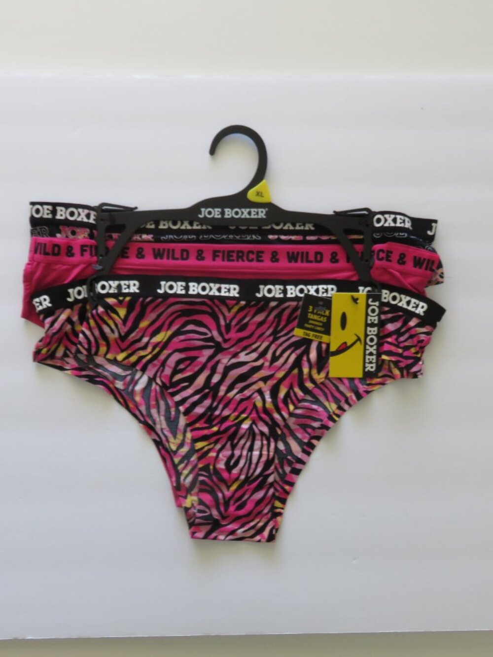 (#111) Joe Boxer 3-Pack Tangas Panties Underwear Size XL